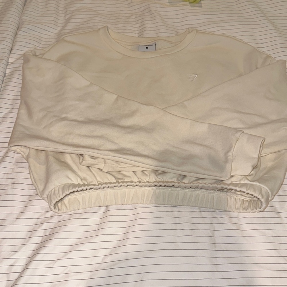 Gymshark x Whitney Simmons Volume 3: recovery hoodie in Unbleached